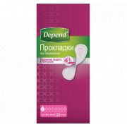Kimberly-Clark Депенд прокладки при недержание жен. Ультра Мини 12 шт.