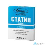 Статин, 5 пакетов по 1 г в коробочке